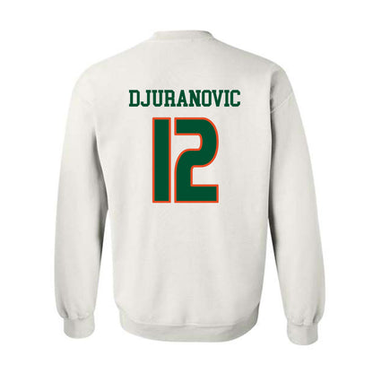 Miami - NCAA Women's Soccer : Lana Djuranovic - Replica Shersey Crewneck Sweatshirt