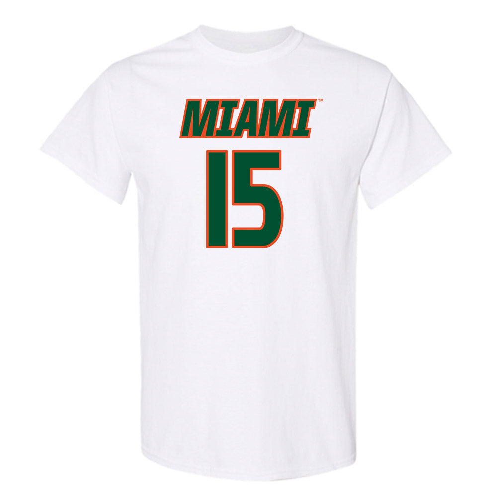 Miami - NCAA Women's Soccer : Gisselle Kozarski - Replica Shersey T-Shirt