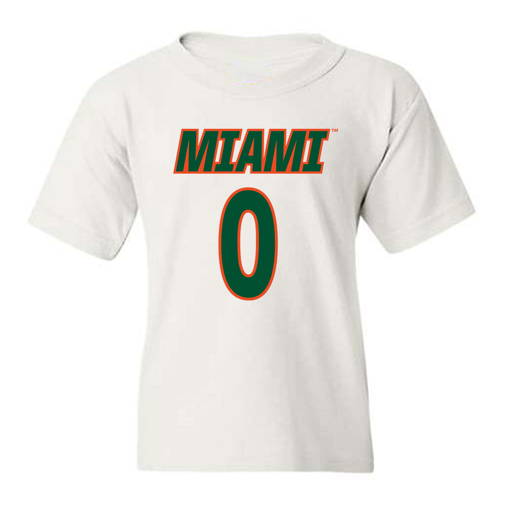 Miami - NCAA Women's Soccer : Vikki Alonzo - Replica Shersey Youth T-Shirt-0