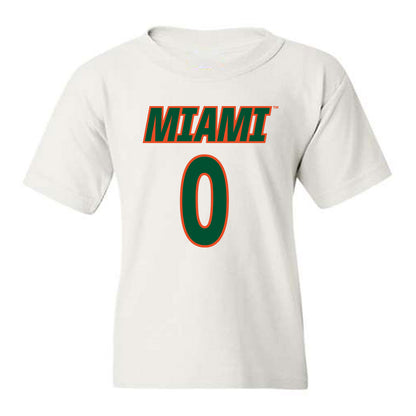 Miami - NCAA Women's Soccer : Vikki Alonzo - Replica Shersey Youth T-Shirt-0