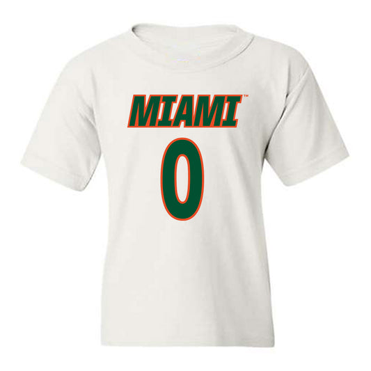 Miami - NCAA Women's Soccer : Vikki Alonzo - Replica Shersey Youth T-Shirt-0