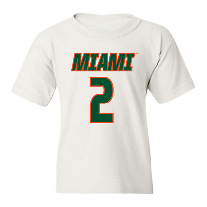 Miami - NCAA Women's Soccer : Emilie Simpson - Replica Shersey Youth T-Shirt-0
