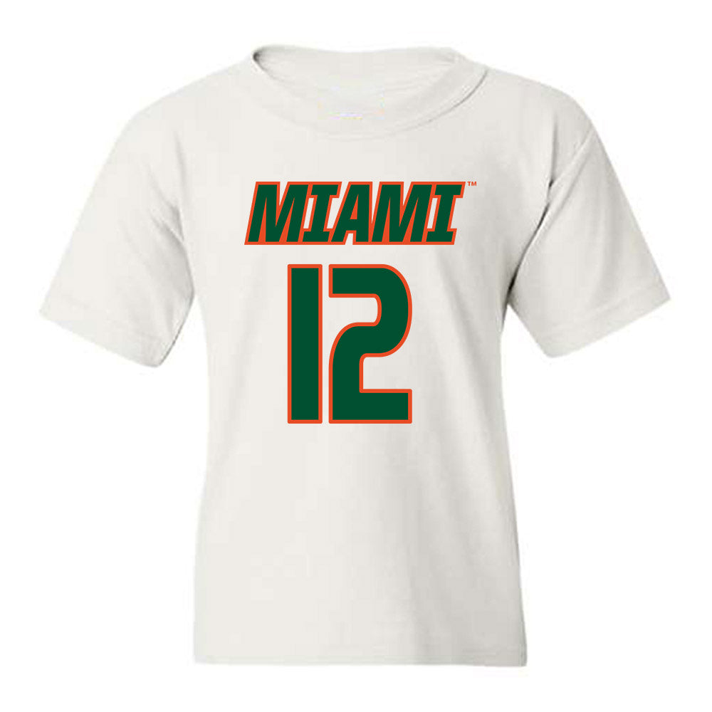 Miami - NCAA Women's Soccer : Lana Djuranovic - Replica Shersey Youth T-Shirt