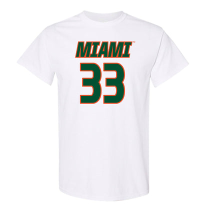 Miami - NCAA Women's Soccer : Hanna Moore - Replica Shersey T-Shirt