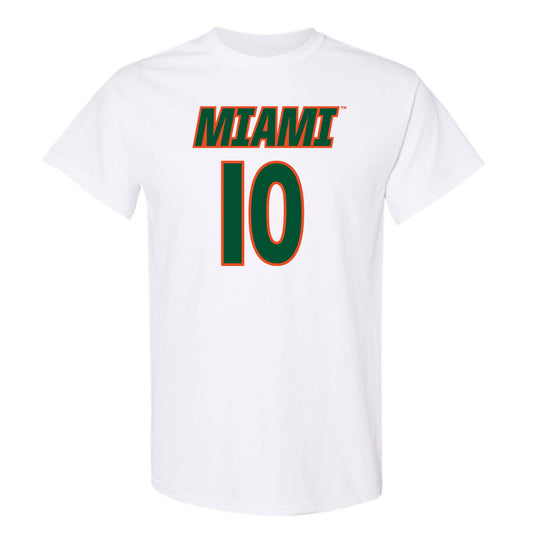 Miami - NCAA Women's Soccer : Eabha Omahony - Replica Shersey T-Shirt-0