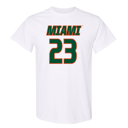 Miami - NCAA Women's Soccer : Faith Graziano - Replica Shersey T-Shirt