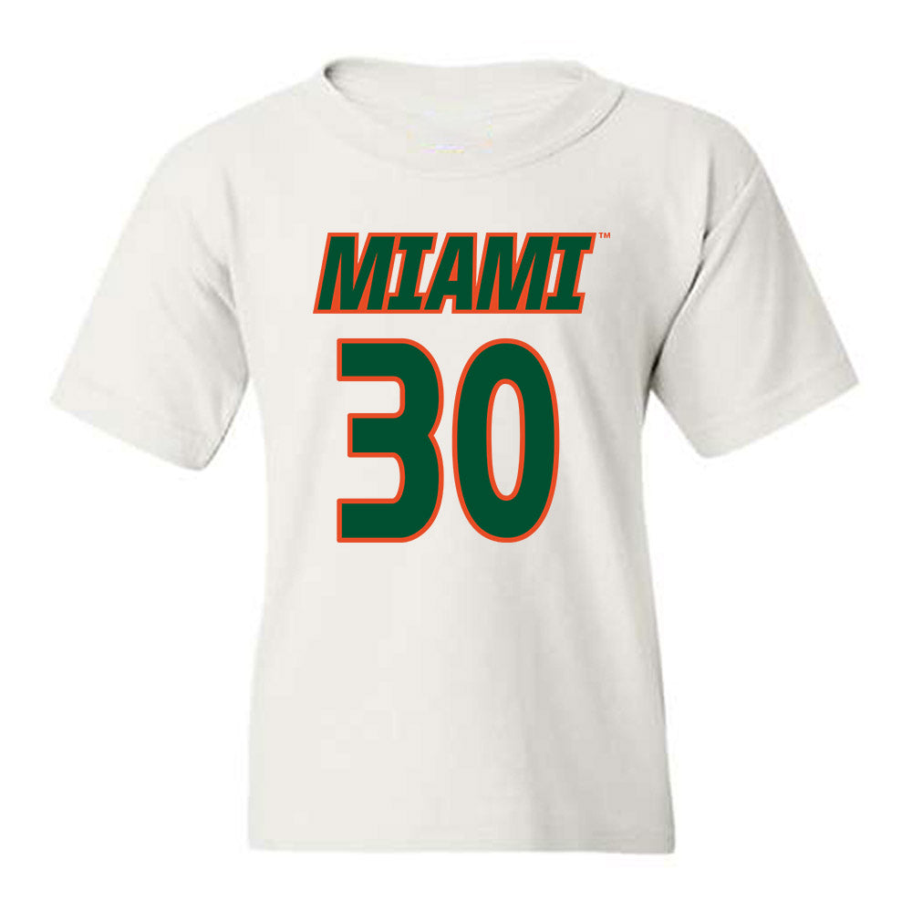 Miami - NCAA Women's Soccer : Zoe Shepherd - Replica Shersey Youth T-Shirt