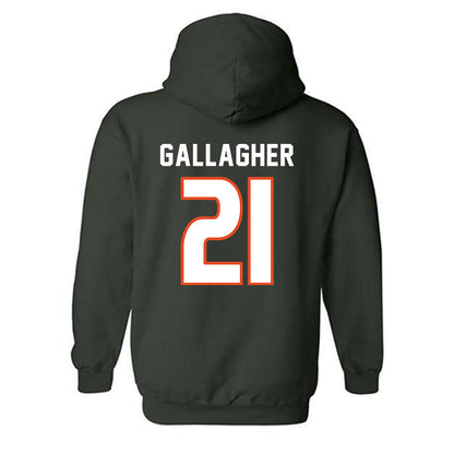 Miami - NCAA Women's Soccer : Kyla Gallagher - Replica Shersey Hooded Sweatshirt