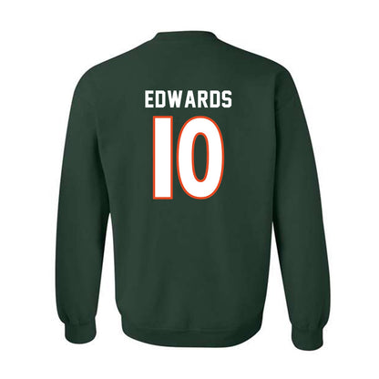 Miami - NCAA Women's Soccer : Julia Edwards - Replica Shersey Crewneck Sweatshirt