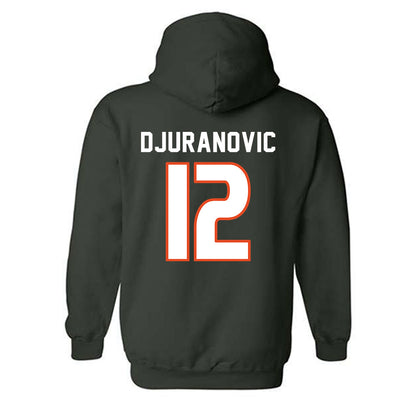 Miami - NCAA Women's Soccer : Lana Djuranovic - Replica Shersey Hooded Sweatshirt