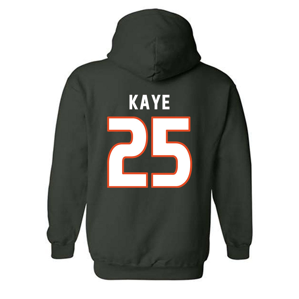  - NCAA Women's Soccer : Jessica Kaye - Replica Shersey Hooded Sweatshirt-1