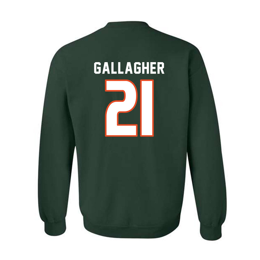 Miami - NCAA Women's Soccer : Kyla Gallagher - Replica Shersey Crewneck Sweatshirt