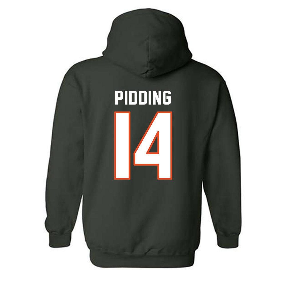  - NCAA Women's Soccer : Emma Pidding - Replica Shersey Hooded Sweatshirt-1