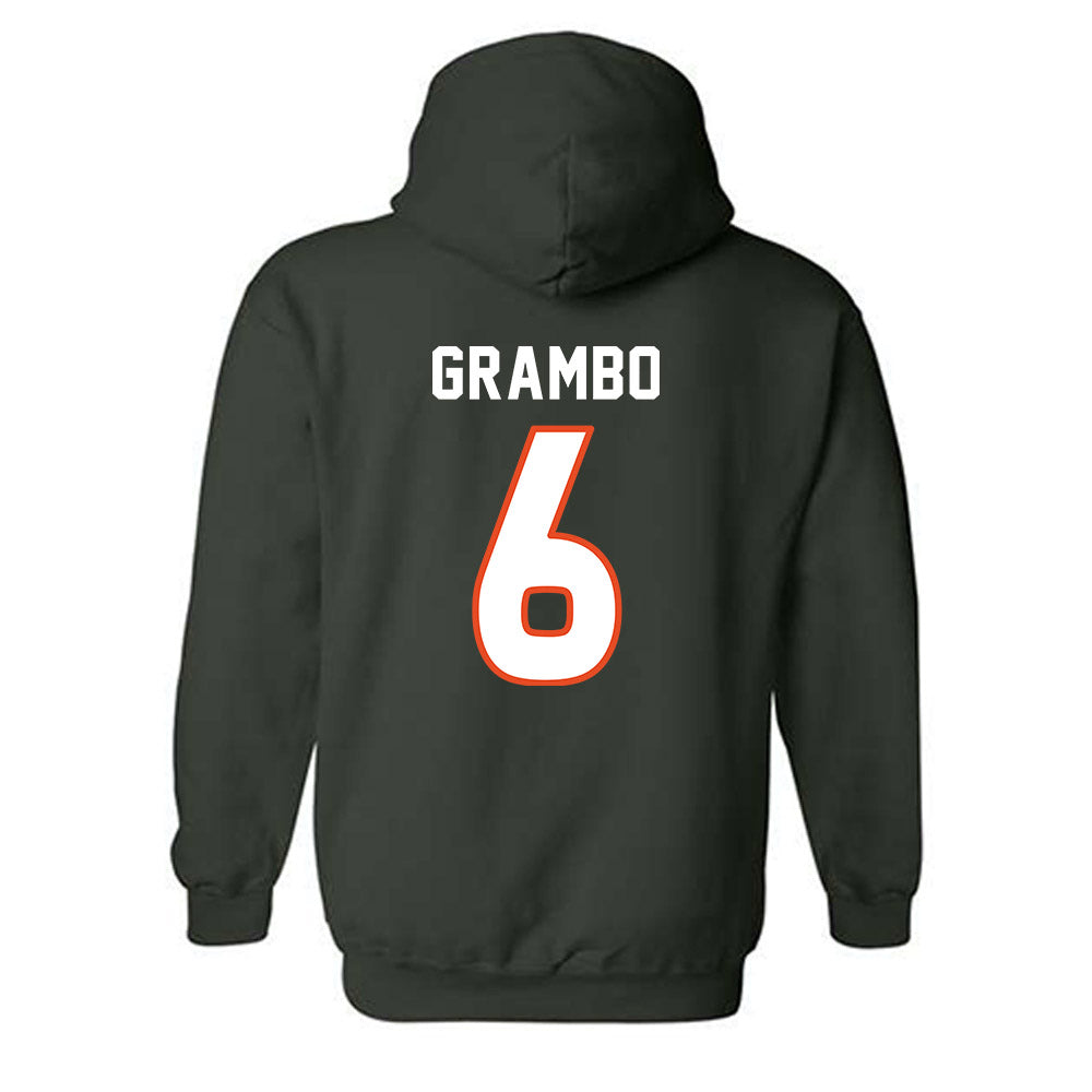 Miami - NCAA Women's Soccer : Tori Grambo - Replica Shersey Hooded Sweatshirt