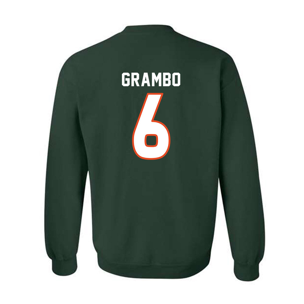 Miami - NCAA Women's Soccer : Tori Grambo - Replica Shersey Crewneck Sweatshirt