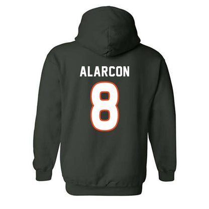 Miami - NCAA Women's Soccer : Ciara Alarcon - Replica Shersey Hooded Sweatshirt