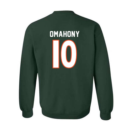 Miami - NCAA Women's Soccer : Eabha Omahony - Replica Shersey Crewneck Sweatshirt-1