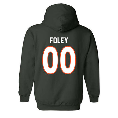 Miami - NCAA Women's Soccer : Claireese Foley - Replica Shersey Hooded Sweatshirt