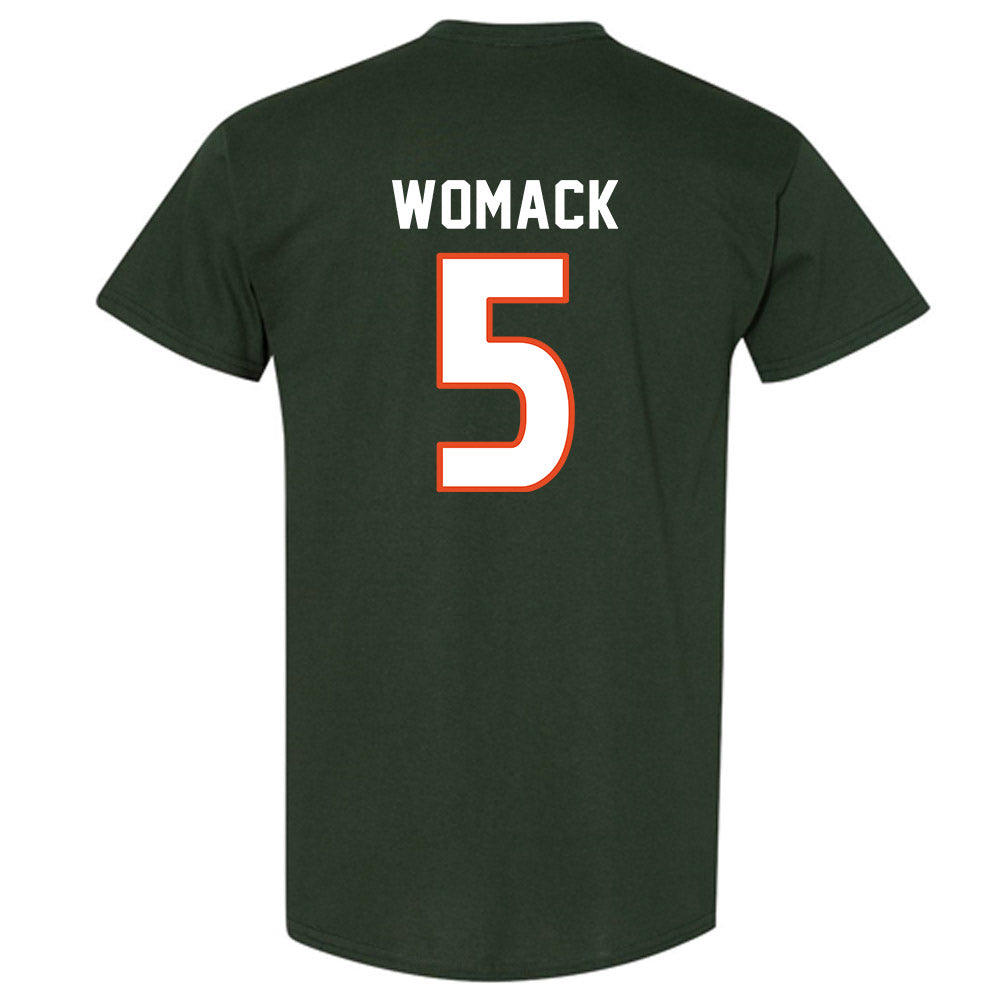 Miami - NCAA Women's Soccer : Jordyn Womack - Replica Shersey T-Shirt-1