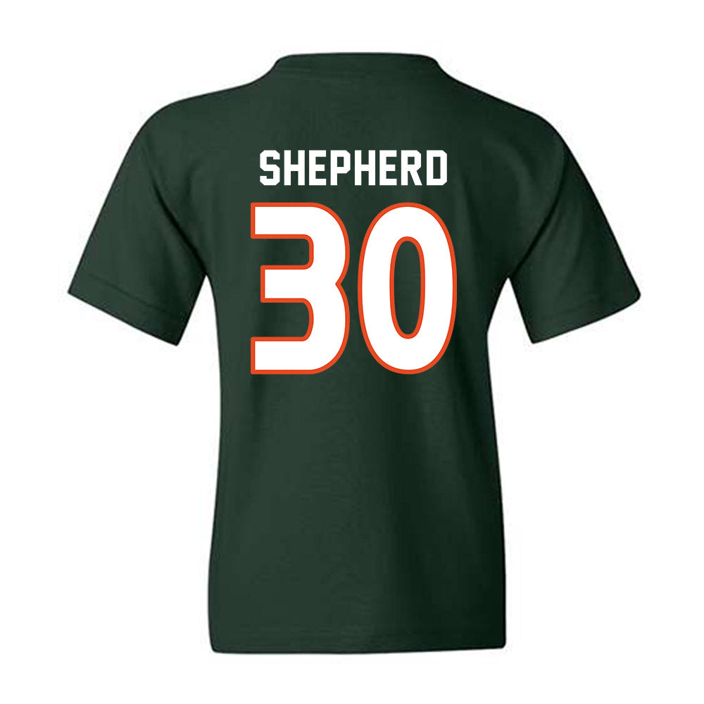 Miami - NCAA Women's Soccer : Zoe Shepherd - Replica Shersey Youth T-Shirt