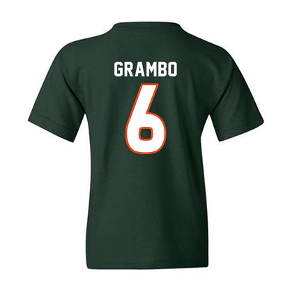 Miami - NCAA Women's Soccer : Tori Grambo - Replica Shersey Youth T-Shirt