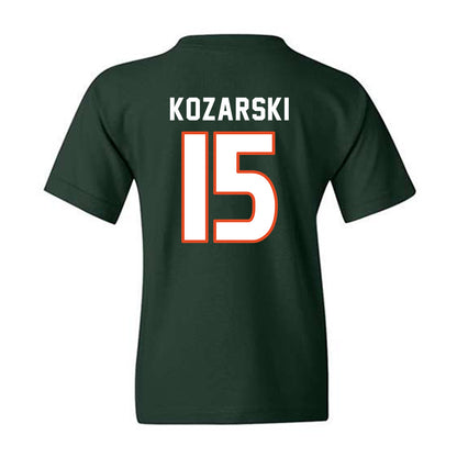 Miami - NCAA Women's Soccer : Gisselle Kozarski - Replica Shersey Youth T-Shirt