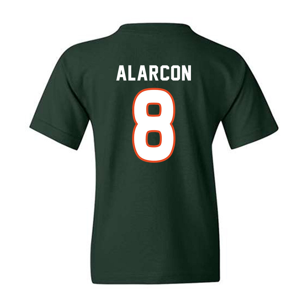 Miami - NCAA Women's Soccer : Ciara Alarcon - Replica Shersey Youth T-Shirt