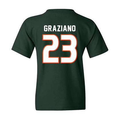 Miami - NCAA Women's Soccer : Faith Graziano - Replica Shersey Youth T-Shirt