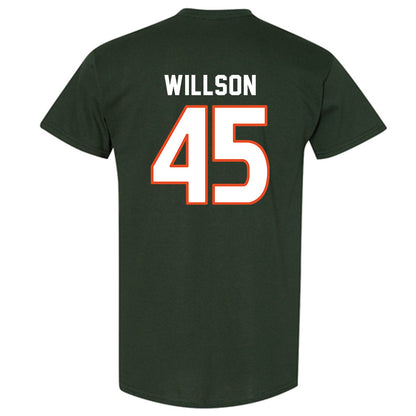 Miami - NCAA Women's Soccer : Gray Willson - Replica Shersey T-Shirt