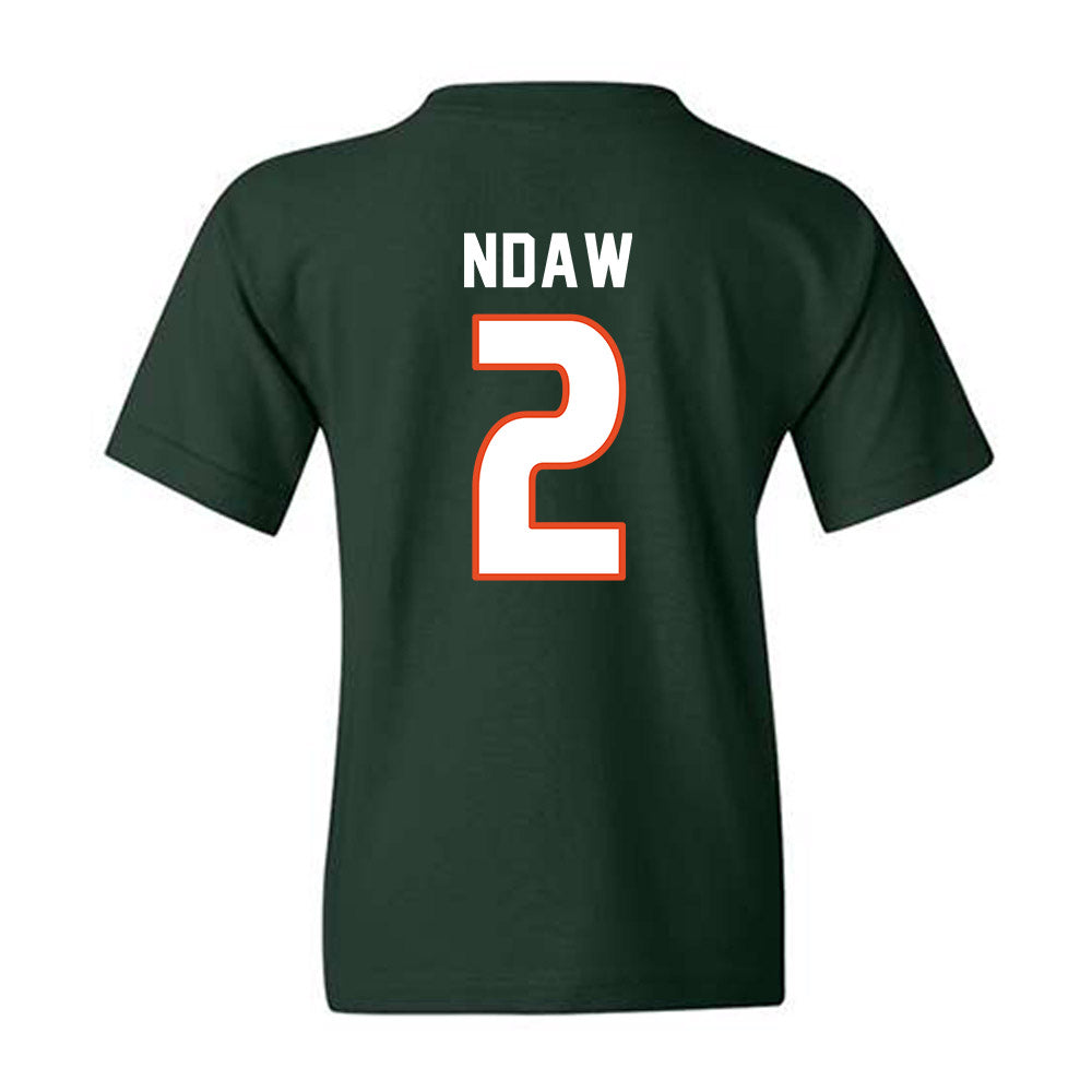 Miami - NCAA Women's Soccer : Dieynaba Ndaw - Replica Shersey Youth T-Shirt