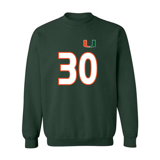 Miami - NCAA Women's Soccer : Zoe Shepherd - Replica Shersey Crewneck Sweatshirt