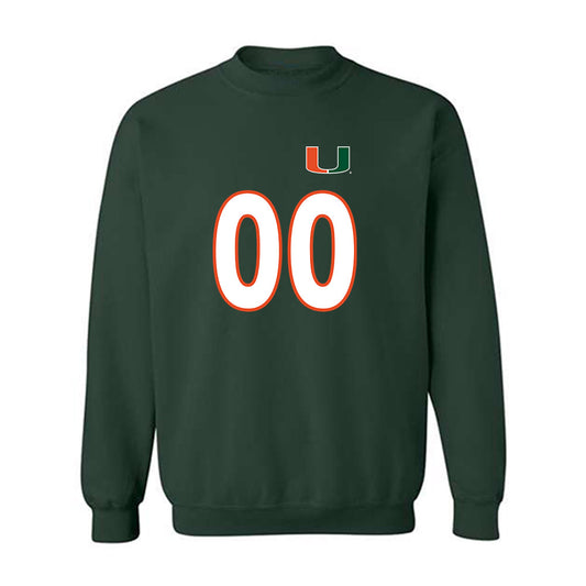 Miami - NCAA Women's Soccer : Vikki Alonzo - Replica Shersey Crewneck Sweatshirt-0