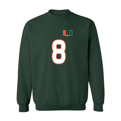 Miami - NCAA Women's Soccer : Ciara Alarcon - Replica Shersey Crewneck Sweatshirt