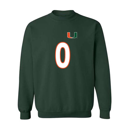 Miami - NCAA Women's Soccer : Vikki Alonzo - Replica Shersey Crewneck Sweatshirt-0