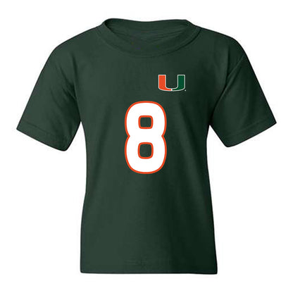 Miami - NCAA Women's Soccer : Ciara Alarcon - Replica Shersey Youth T-Shirt