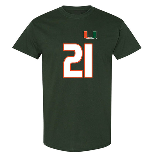 Miami - NCAA Women's Soccer : Kyla Gallagher - Replica Shersey T-Shirt