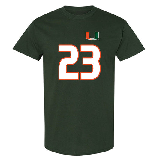 Miami - NCAA Women's Soccer : Faith Graziano - Replica Shersey T-Shirt