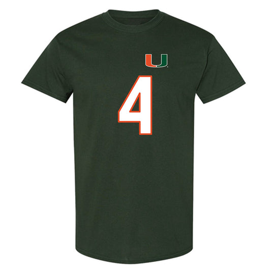 Miami - NCAA Women's Soccer : samantha marella - Replica Shersey T-Shirt-0