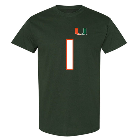 Miami - NCAA Women's Soccer : Lauren Rodriguez - Replica Shersey T-Shirt-0