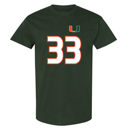 Miami - NCAA Women's Soccer : Hanna Moore - Replica Shersey T-Shirt