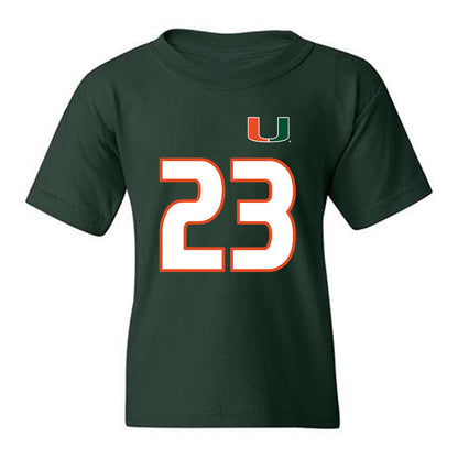 Miami - NCAA Women's Soccer : Faith Graziano - Replica Shersey Youth T-Shirt