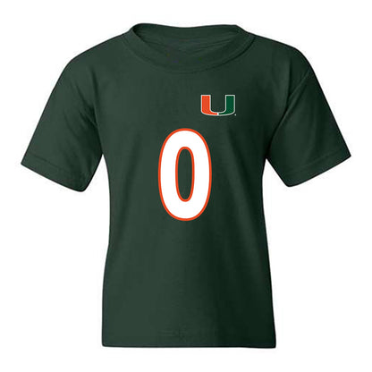 Miami - NCAA Women's Soccer : Vikki Alonzo - Replica Shersey Youth T-Shirt-0