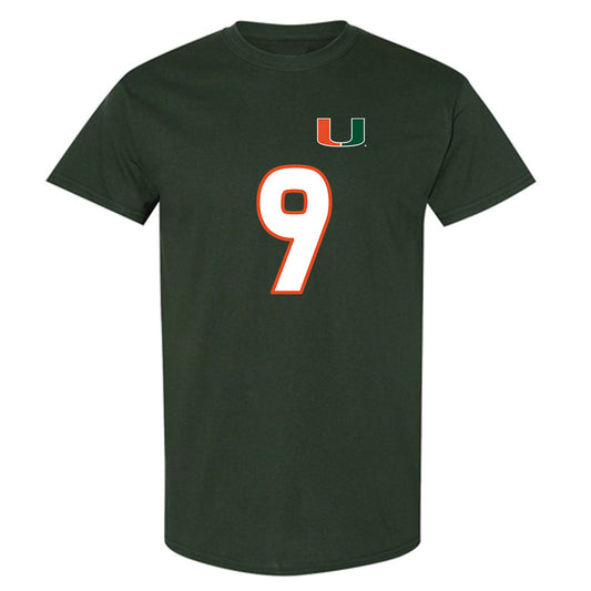 Miami - NCAA Women's Soccer : Giovana Canali - Replica Shersey T-Shirt-0