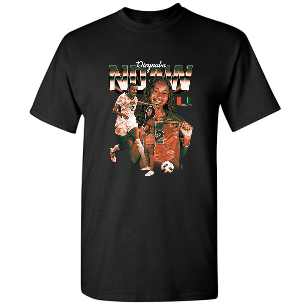 Miami - NCAA Women's Soccer : Dieynaba Ndaw - T-Shirt