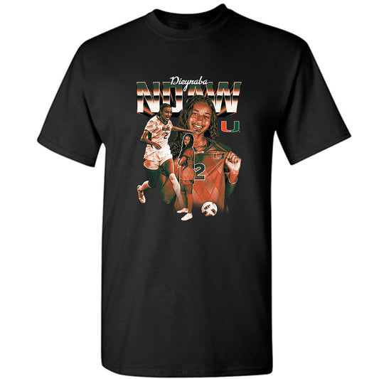 Miami - NCAA Women's Soccer : Dieynaba Ndaw - T-Shirt