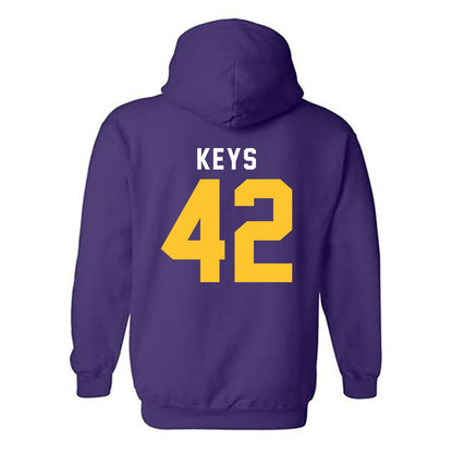 LSU - NCAA Football : Davhon Keys - Classic Shersey Hooded Sweatshirt