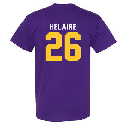 LSU - NCAA Football : Cowinn Helaire - Classic Shersey T-Shirt