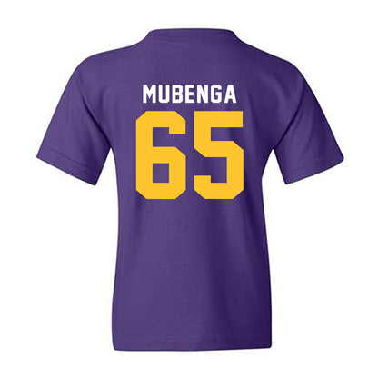 LSU - NCAA Football : Paul Mubenga - Classic Shersey Youth T-Shirt-1