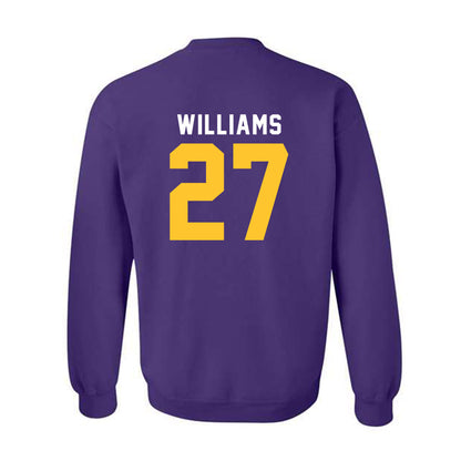 LSU - NCAA Football : Josh Williams - Classic Shersey Crewneck Sweatshirt