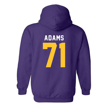 LSU - NCAA Football : Tyree Adams - Classic Shersey Hooded Sweatshirt